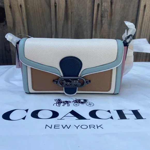 Coach Jade Shoulder Bag In Colorblock 2730